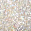 UV Plating Luminous Transparent Acrylic Beads OACR-P010-11C-3