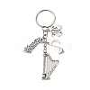 Music Theme Alloy Keychain KEYC-FS00029-02-1