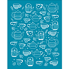 Silk Screen Printing Stencil DIY-WH0341-301-1
