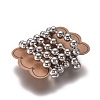 Tarnish Resistant 304 Stainless Steel Ball Chains CHS-E021-13K-P-4