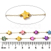 Ion Plating(IP) Real 18K Gold Plated 316 Stainless Steel Paperclip Chains AJEW-Z026-02E-3