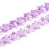 Baking Paint Glass Beads Strands DGLA-N017-01B-1
