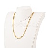 Men's 304 Stainless Steel Cuban Link Chain Necklaces NJEW-JN03157-01-4