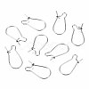 Tarnish Resistant 304 Stainless Steel Hoop Earring Findings STAS-S117-008B-01-1