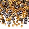 200g 4 Style CCB Plastic Beads CCB-SZ0001-06-1
