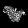 Handmade Silver Foil Lampwork Pendants LA-CBAD4D2-01B-1