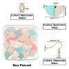 DIY Dangle Half Round Earring Making Kits DIY-OC0006-04-2
