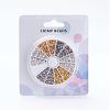 1 Box 3 Color Brass Crimp Beads KK-JP0010-04-3