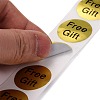 Flat Round Paper Thank You Stickers DIY-C042-09A-4