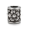 304 Stainless Steel European Beads STAS-G256-22AS-3