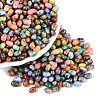 Picasso Glass Seed Beads SEED-N012-10-1