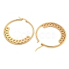 304 Stainless Steel Huggie Hoop Earrings EJEW-P282-01D-G-2