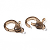Transparent Acrylic Lobster CLaw Clasps X-TACR-T023-01A-4