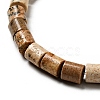 Natural Picture Jasper Beads Strands G-I326-09-4