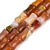 Natural Agate Beads Strands G-Q606-61-2