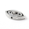 Tibetan Style Alloy Bead Frame TIBE-WH0002-08AS-3