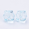 Transparent Acrylic Beads X-TACR-Q259-8mm-V38-2