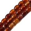 Natural Red Agate Beads Strands G-F801-F01-01A-2