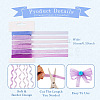 30 Yards 6 Colors Polyester Ribbon OCOR-TAC0028-06D-4