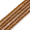 Transparent Glass Beads Strands X-GLAA-C019-01B-07-1