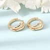 Brass Hoop Earrings for Women KK-CBA341B-12G-2