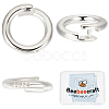 6Pcs 925 Sterling Silver Twister Clasp STER-BBC0007-44-1