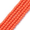 Handmade Polymer Clay Bead Strands CLAY-ZX006-01-42-2