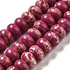 Synthetic Imperial Jasper Dyed Beads Strands G-D077-E01-01C-1