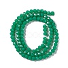 Faceted(32 Facets) Glass Beads Strands EGLA-J042-36A-05-2