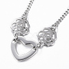 Tarnish Resistant 304 Stainless Steel Jewelry Sets SJEW-K137-03P-4
