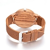 Zebrano Wood Wristwatches WACH-H036-30-4