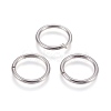 Tarnish Resistant 304 Stainless Steel Saw Cut Open Jump Rings STAS-P212-25P-04-1