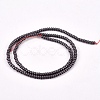 Matte Style Frosted Non-magnetic Synthetic Hematite Beads Strands X-G-M007-78-2
