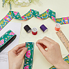 Ethnic Style Polyester Ribbon OCOR-WH0047-38D-3