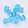 Transparent Acrylic Beads TACR-Q259-10mm-V40-1