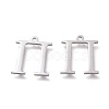 Tarnish Resistant 304 Stainless Steel Charms STAS-K215-23P-2