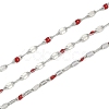 Brass Dapped Chains AJEW-Q153-02P-03-1
