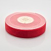 Polyester Velvet Ribbon for Gift Packing and Festival Decoration SRIB-M001-23mm-235-1