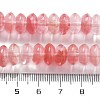 Cherry Quartz Glass Beads Strands G-P559-A12-02-5