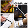 6Pcs 3 Colors High Carbon Steel Stretch Arm Bracelets Set BJEW-GA0001-06-4