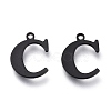 304 Stainless Steel Charms STAS-H112-C-EB-1