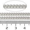 Rack Plating Brass Curb Chains KK-K392-60P-3