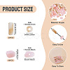 90Pcs 2 Styles Opaque Acrylic Imitation Gemstone Beads OACR-TA0005-14E-4
