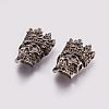 Tibetan Style Alloy Beads TIBEB-L002-05B-1