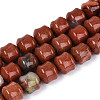 Natural Red Jasper Beads Strands G-N353-06A-04-2