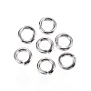 Tarnish Resistant 304 Stainless Steel Open Jump Rings STAS-E147-40P-5mm-1