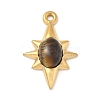 Dyed Synthetic Tiger Eye Pendants LS-STAS-R162-05G-04-1-1