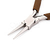 55# Steel Round Nose Pliers with Non-Slip Comfort Grip Handles TOOL-N008-11-2