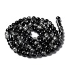 Baking Paint Crackle Glass Bead Strands CCG-S001-8mm-M-2