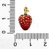304 Stainless Steel Enamel Charms STAS-M121-11C-G-3
